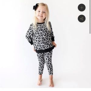 Lola and Taylor set organic cotton two piece